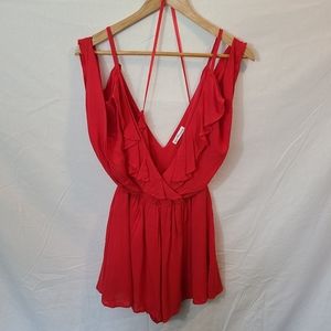 Danity Hooligan Ruffled Romper